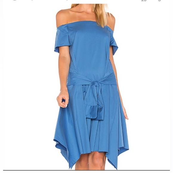 Host pick🔥Halston Poplin dress 💎! Gorgeous color size 6! Lowest price - Picture 2 of 9